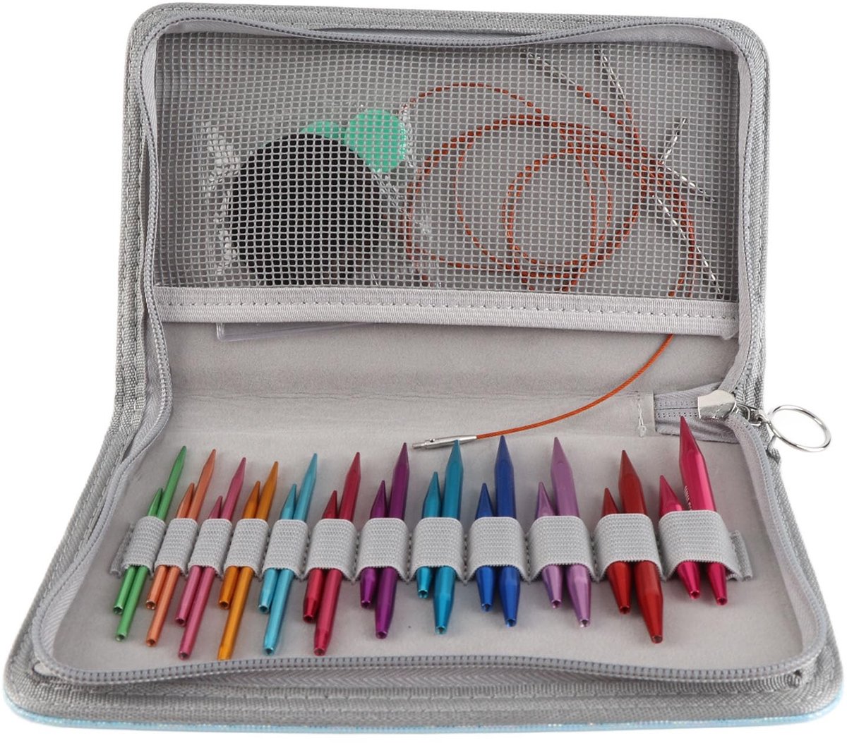 Dailygoods - Rondbreinaaldenset 3 tot 8 mm met Opbergtas