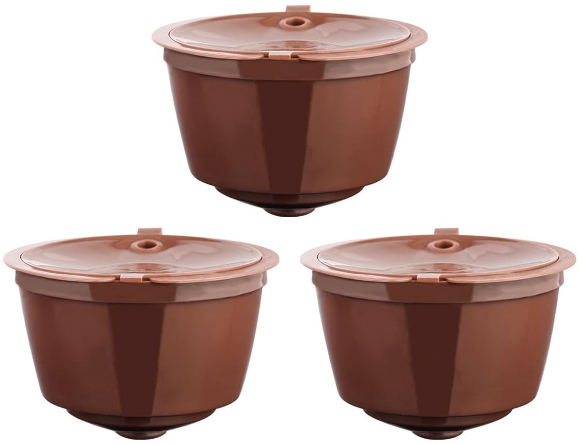 Dailygoods - Set van 3 Herbruikbare Koffiepads voor Machines