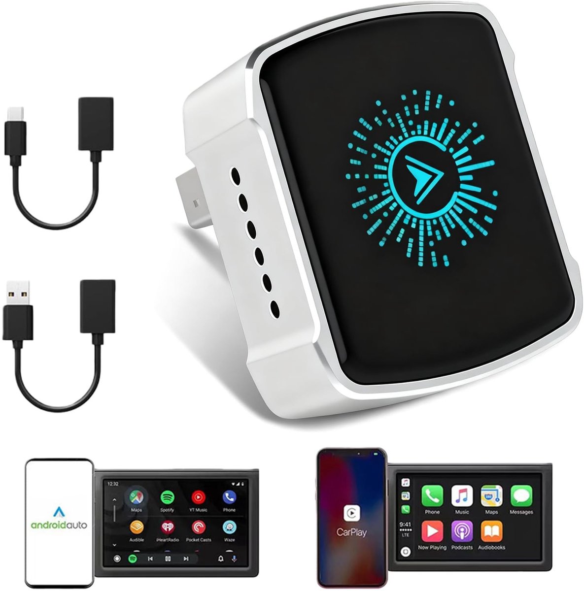Dailygoods - Draadloze CarPlay Adapter voor Auto