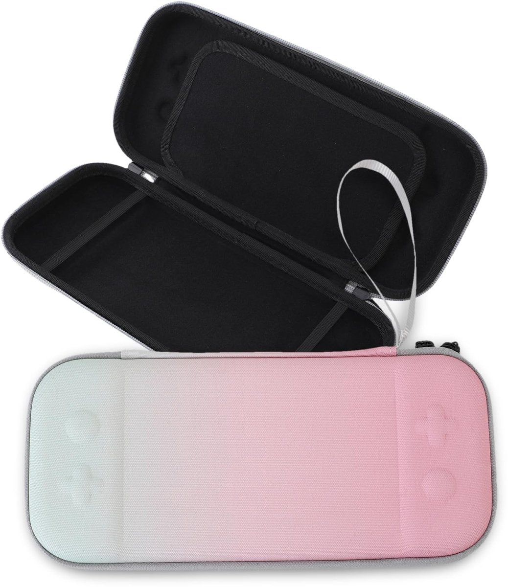 Dailygoods - Beschermende Hard Draagbare Reisschaalzak voor 2 met 12 Game Cartridges