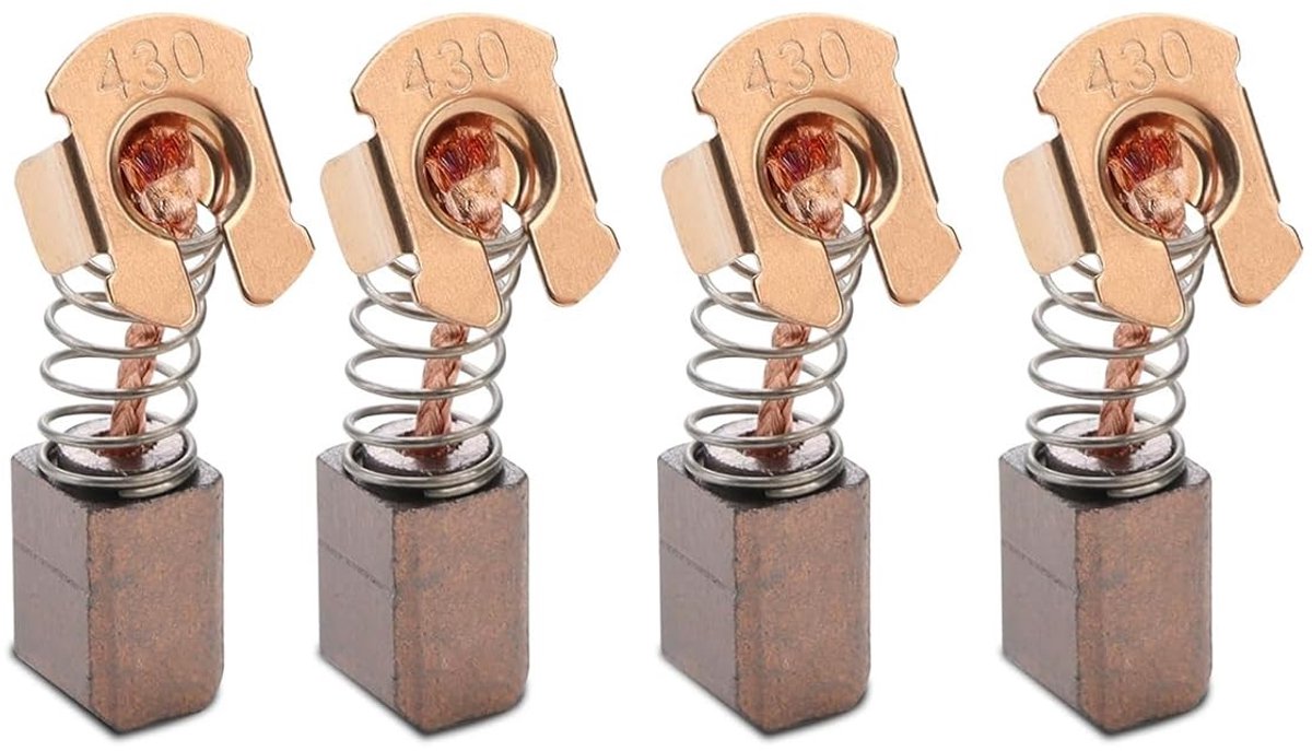 Dailygoods - Innovra - Dailygoods - 4-pack Koolborstels voor Diverse Elektrische Gereedschappen