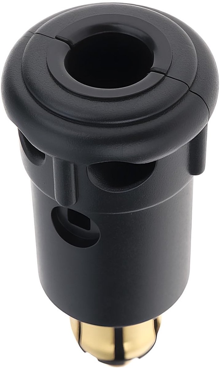 Dailygoods - 2-Pin Plastic Connector voor Sigarettenaansteker Plug Compatibel met VW