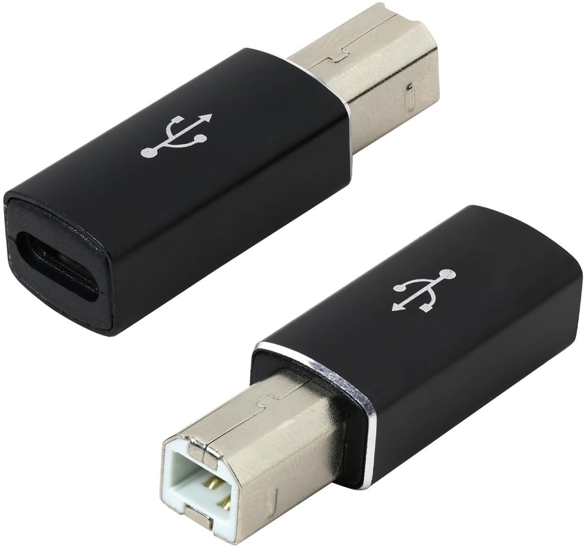 Dailygoods - Innovra - Cosensi - Dailygoods - USB C naar USB B Adapter Set van 2