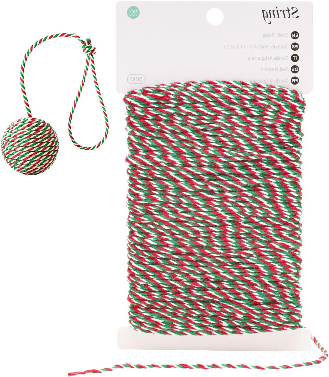 100m Goudkleurige Draad 1mm Sieradenkoord voor Kerstdecoratie, Sieraden maken en Cadeaus