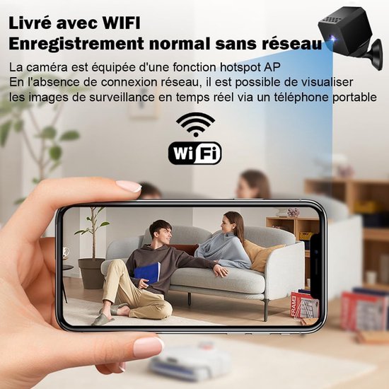 Verborgen Camera - Spy Camera - Spionage - Slim Systeem — afbeelding 3