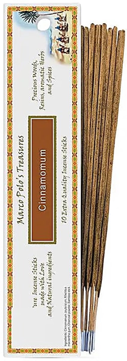 Wierook Marco Polo's Treasures Cinnamomum --set van 2 stuks - 20 G - 20 g