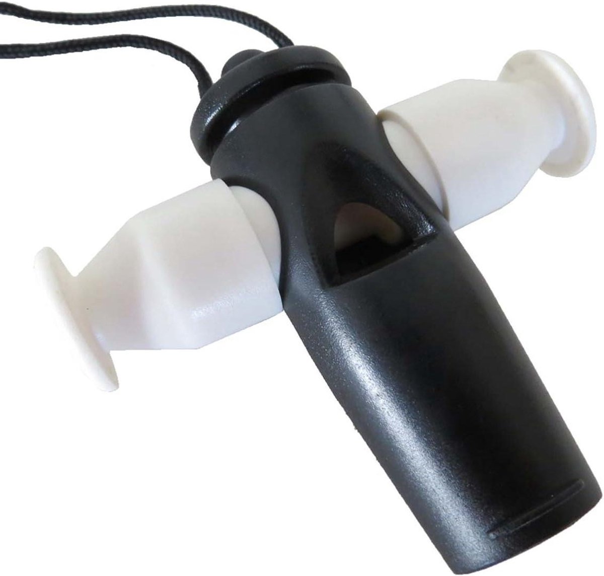 Samba Pijp - Samba Fluitje - Samba Ritmes Spelen - Drie Tonsoorten - 6 cm - Zwart