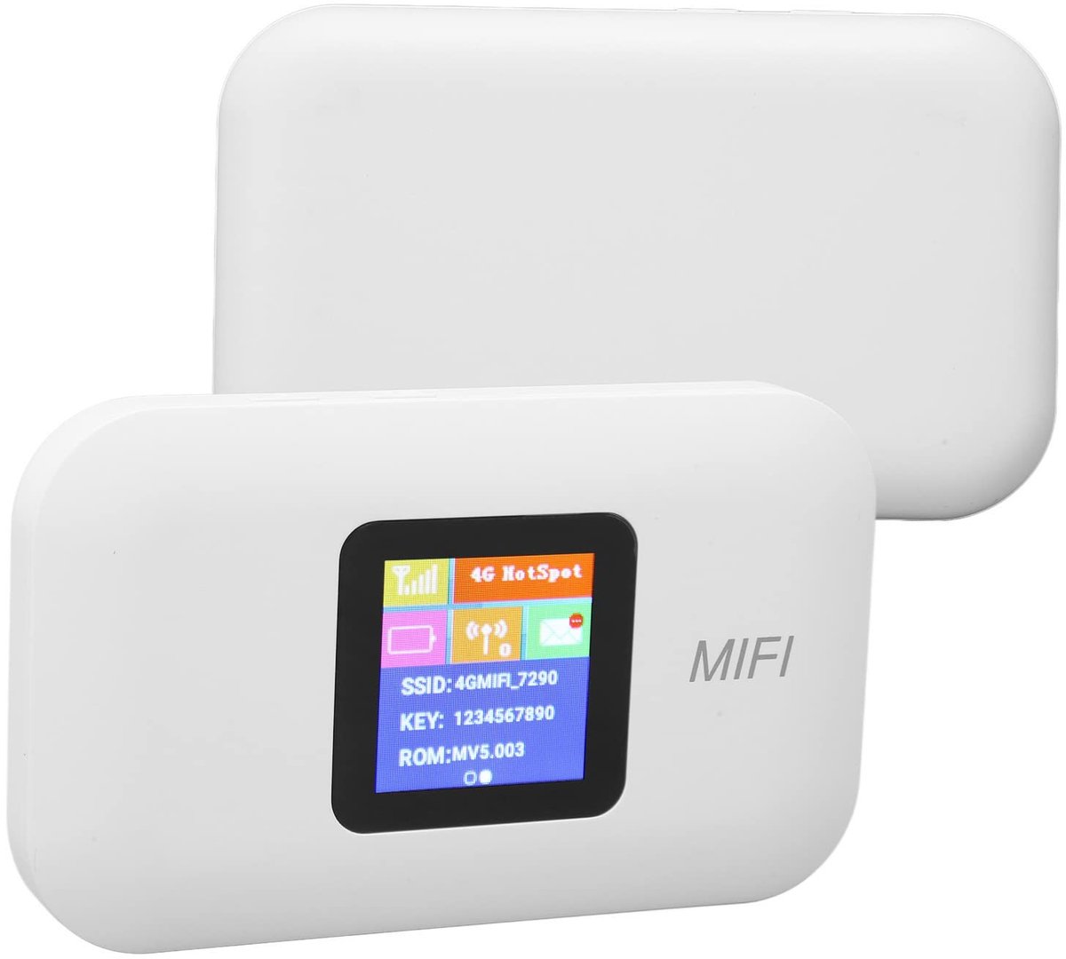 PUSOKEI 4G LTE Wifi Mobile Hotspot - Draagbare Wifi tot 150Mbps voor 10 Apparaten