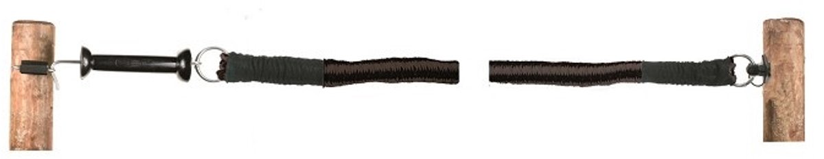 Koltec Poortset elastische bruine kabel