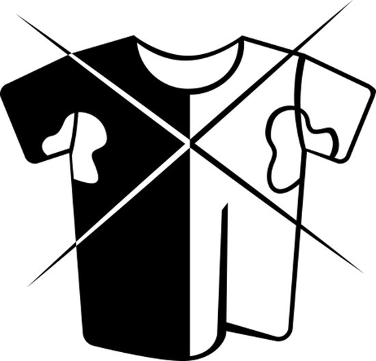 Zwarte afbeelding.