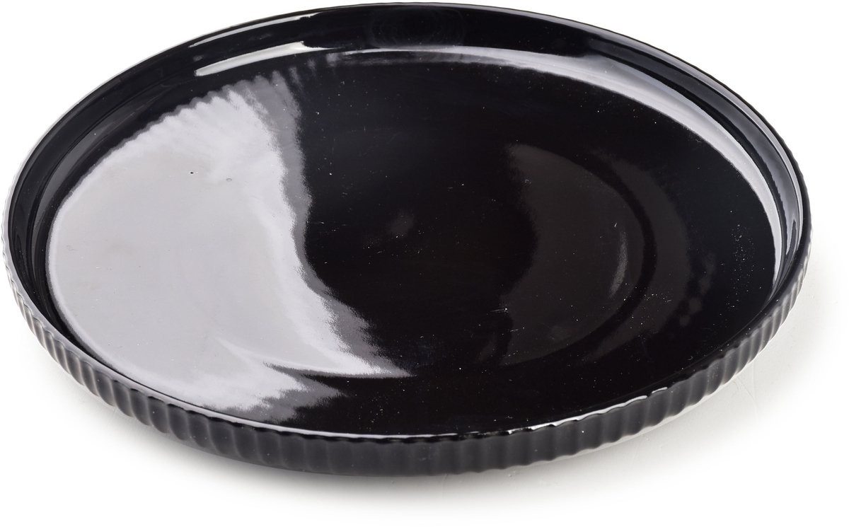 Affekdesign Shivonne Serie - Porseleinen Bord - 20,5x2,5 cm - Geschikt voor Vaatwasser en Magnetron