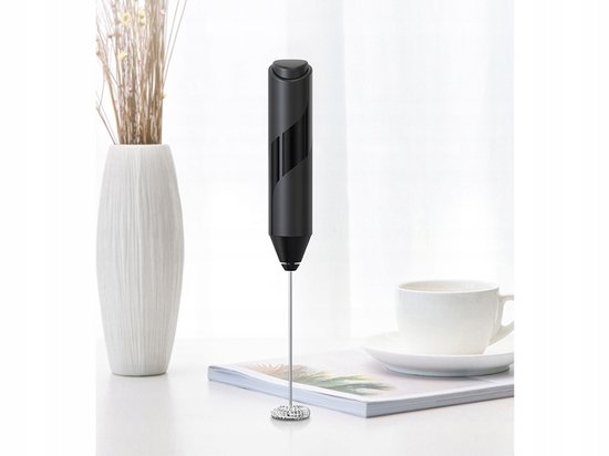 Elektrische Melkopschuimer Koffiemixer Handheld Eiklopper voor Cappuccino Lattes Matcha(white Elektrische Melkopschuimer Koffiemixer Handheld Eiklopper voor Cappuccino Lattes Matcha(white