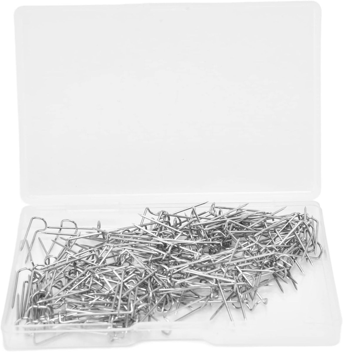 200 Stuks Quilting Pins - Metalen U-Pins voor Naaien, Handwerken en Sieraden Maken (17mm)