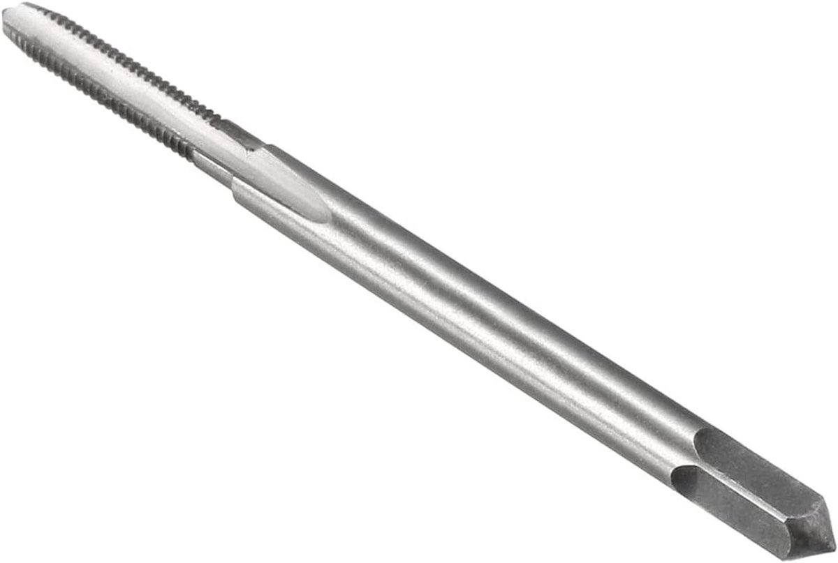 2 Stuks M2.5 x 0.45mm Rechte Vijl Draad Tap, HSS Draad Frees Gereedschap met H2 Tolerantie voor Precisie Bewerking