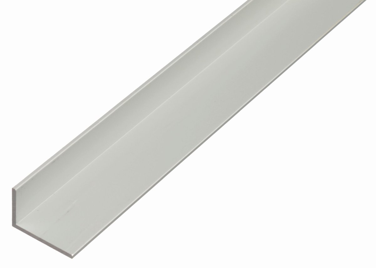 Alberts 498269 hoekprofiel | aluminium, zilverkleurig geanodiseerd | 1000 x 30 x 20 mm | set van 3
