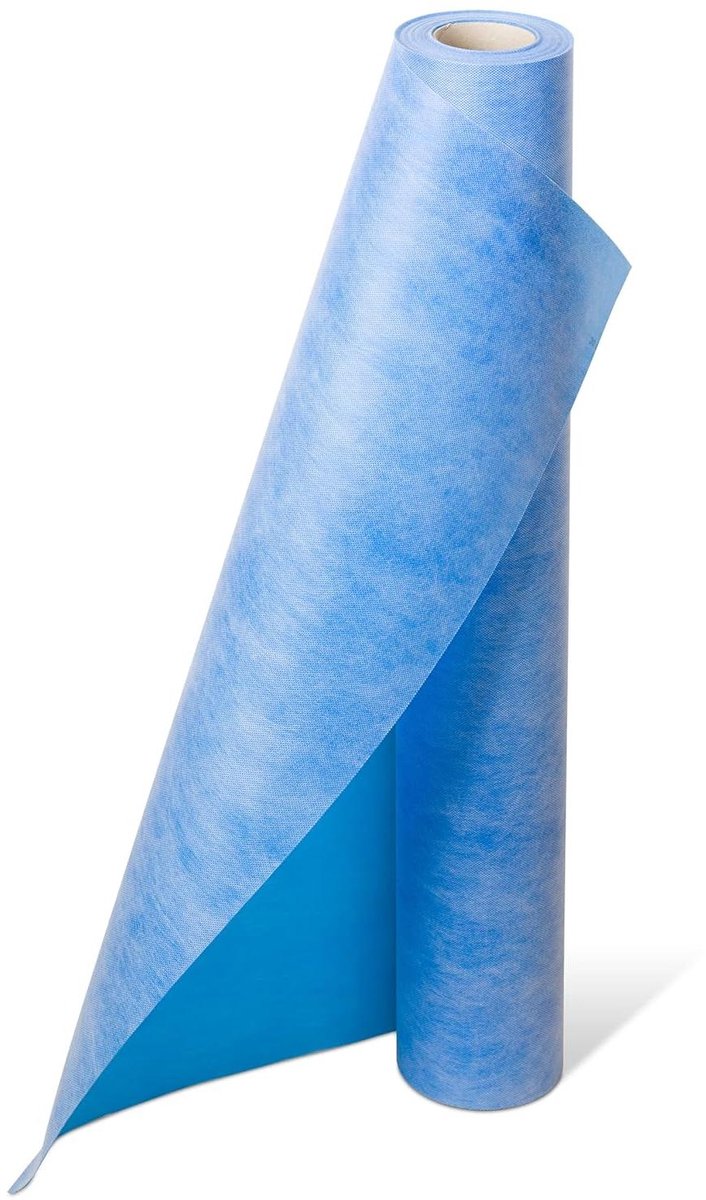 Afdichtingsbaan - Waterdicht membraan - Waterdicht maken - Scheurbestendig trilaminaat - 20 m² - Blauw