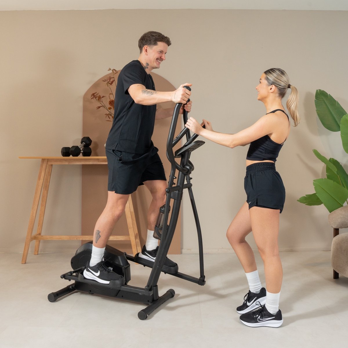 VirtuFit Crosstrainer CTR 1.0 Grijs met Tablethouder - afbeelding 3