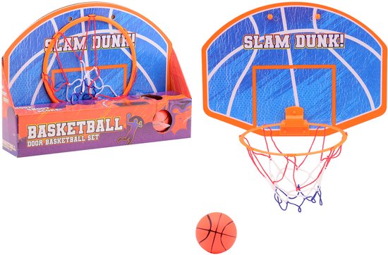 Johntoy Deur-Basketbalspel Met Basketbal (30CM)