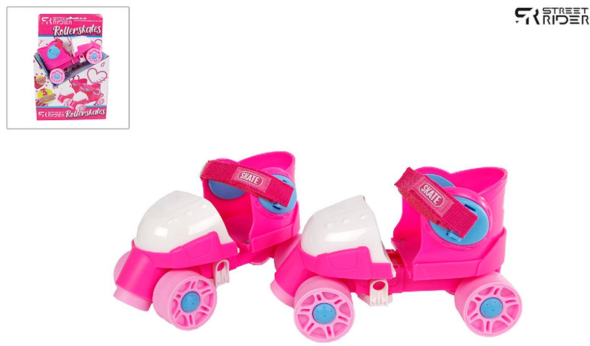 Bol.com Street Rider Junior Rolschaatsen Roze, Maat 24-30 aanbieding
