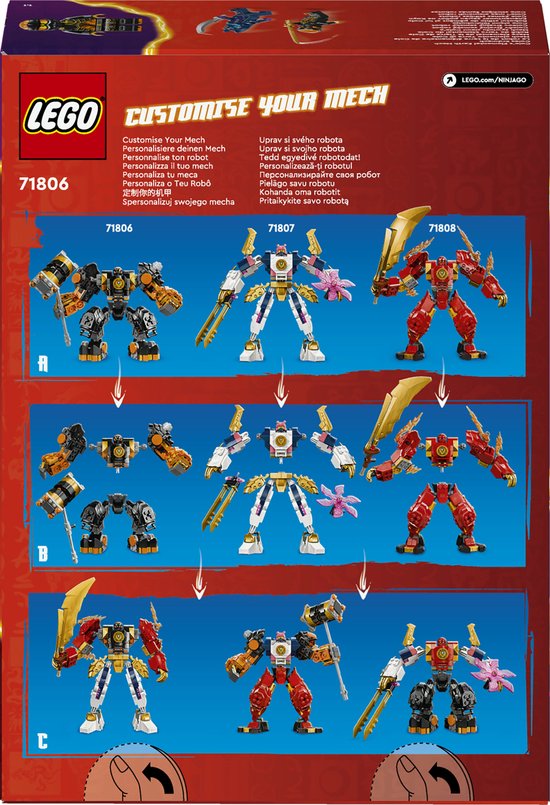LEGO NINJAGO Cole's elementaire aardemecha - 71806 | bol