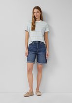 s.Oliver - female - Suri denim shorts / normale pasvorm / hoog model