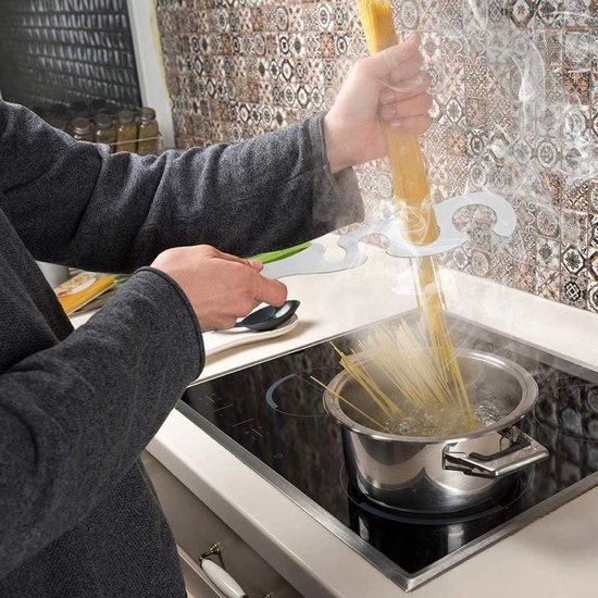Roestvrijstalen Spaghetti Portion Control Tool met 4 Gaten - Noodle Kookgadgets voor Portiegrootte Controle van Jupita — afbeelding 3