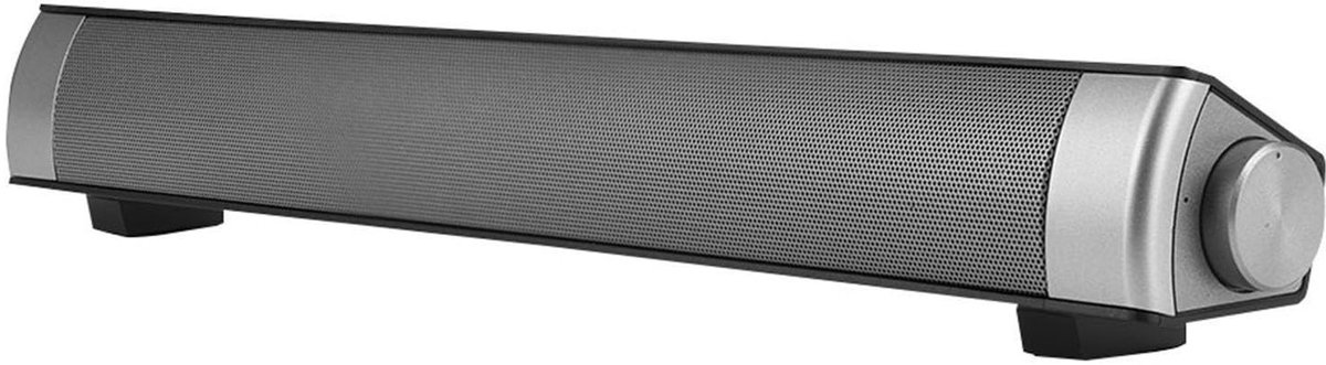 Allecto - Soundbar met Draadloze Subwoofer - 10W 2.0 Kanaals Geluid - Ideaal voor TV en Film - Compact en Krachtig - Geschikt voor Woonkamer - Zwart