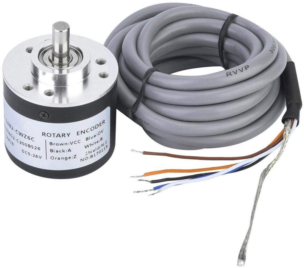 Store_7 - Roterende Encoder - Incrementele Encoder - 38mm Diameter - Passieve Componenten - Geschikt voor Schakelaarencoders - Algemeen-doel Encoder