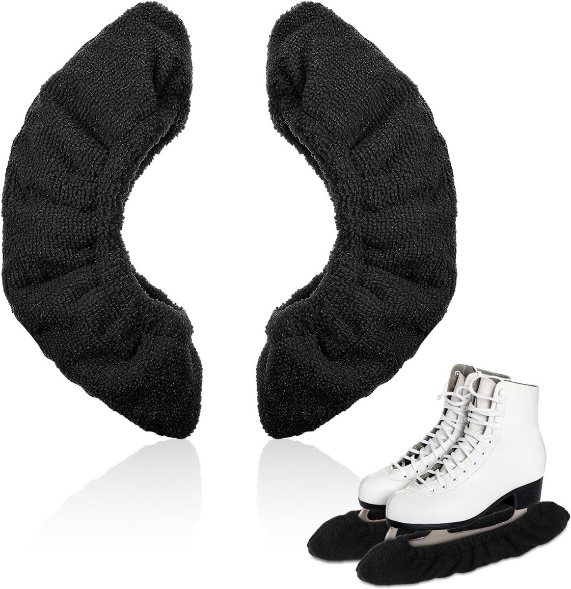 Skatebladbeschermers voor ijsschaatsen - Elastische bescherming voor mannen, vrouwen en kinderen - Ideale accessoires voor schaatsen