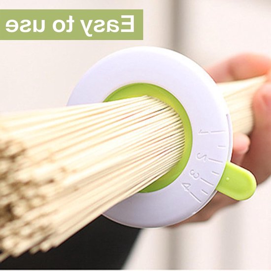 Nauwkeurige Pasta Portionering Tool - Spaghetti Meter voor 1-4 Porties, Keuken Gadget voor Perfecte Noodles en Spaghetti Maten — afbeelding 5