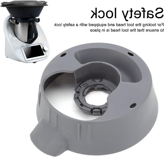 Duurzame Basis voor Blender met Veilige Sluiting, Inclusief Bevestigingsring en Vervangingsonderdelen voor TM5 en TM6 van Merkloos — afbeelding 5
