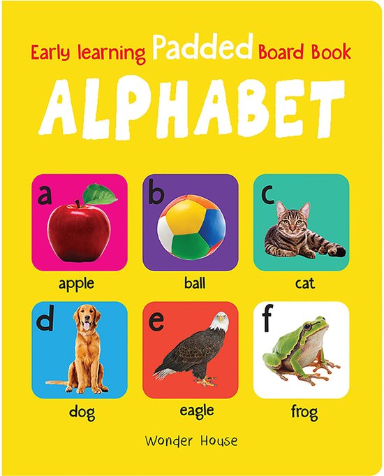 My Early Learning Book of Alphabet - cover