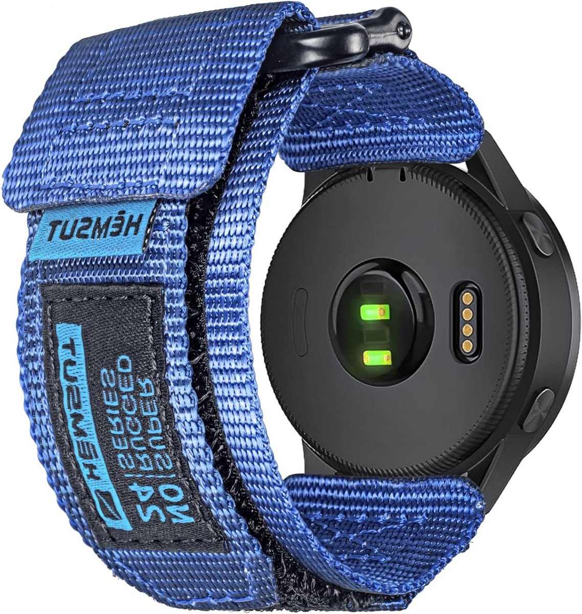 Duurzame Nylon Sportband met Klittenband voor Amazfit GTR 2e, GTR 2, GTR 3 Pro, GTR 3 en GTR 4 Smartwatch - Comfortabele en Verstelbare Horlogeband voor Actieve Gebruikers