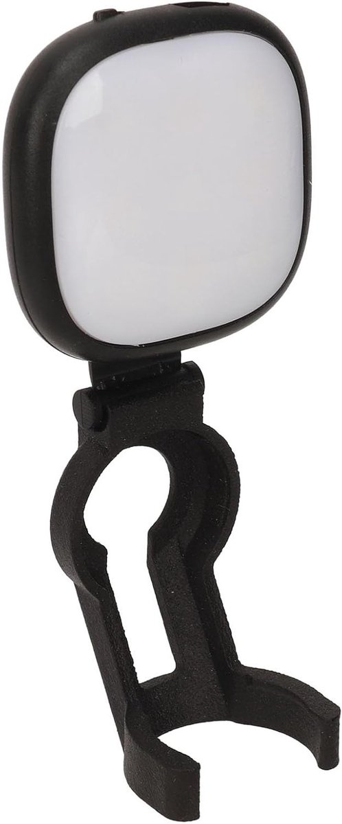 Draagbare LED Video Verlichting voor Vloggen en Selfies, Inclusief Statief en Invullicht voor Camera en Telefoon