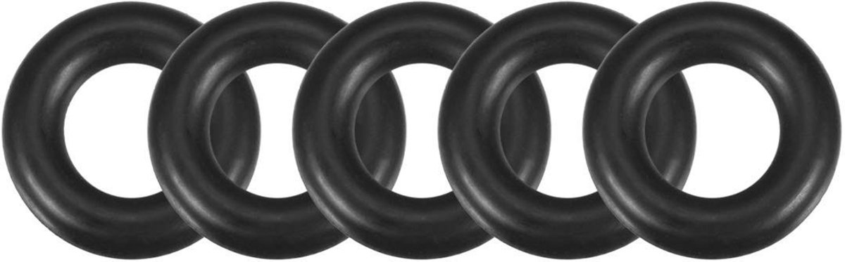 aladdien - Nitrilrubber O-ringen - 5 stuks - Flexibel en eenvoudig te installeren - 20 mm buitendiameter - Afdichtingsset voor vloeistoffen en gasse..