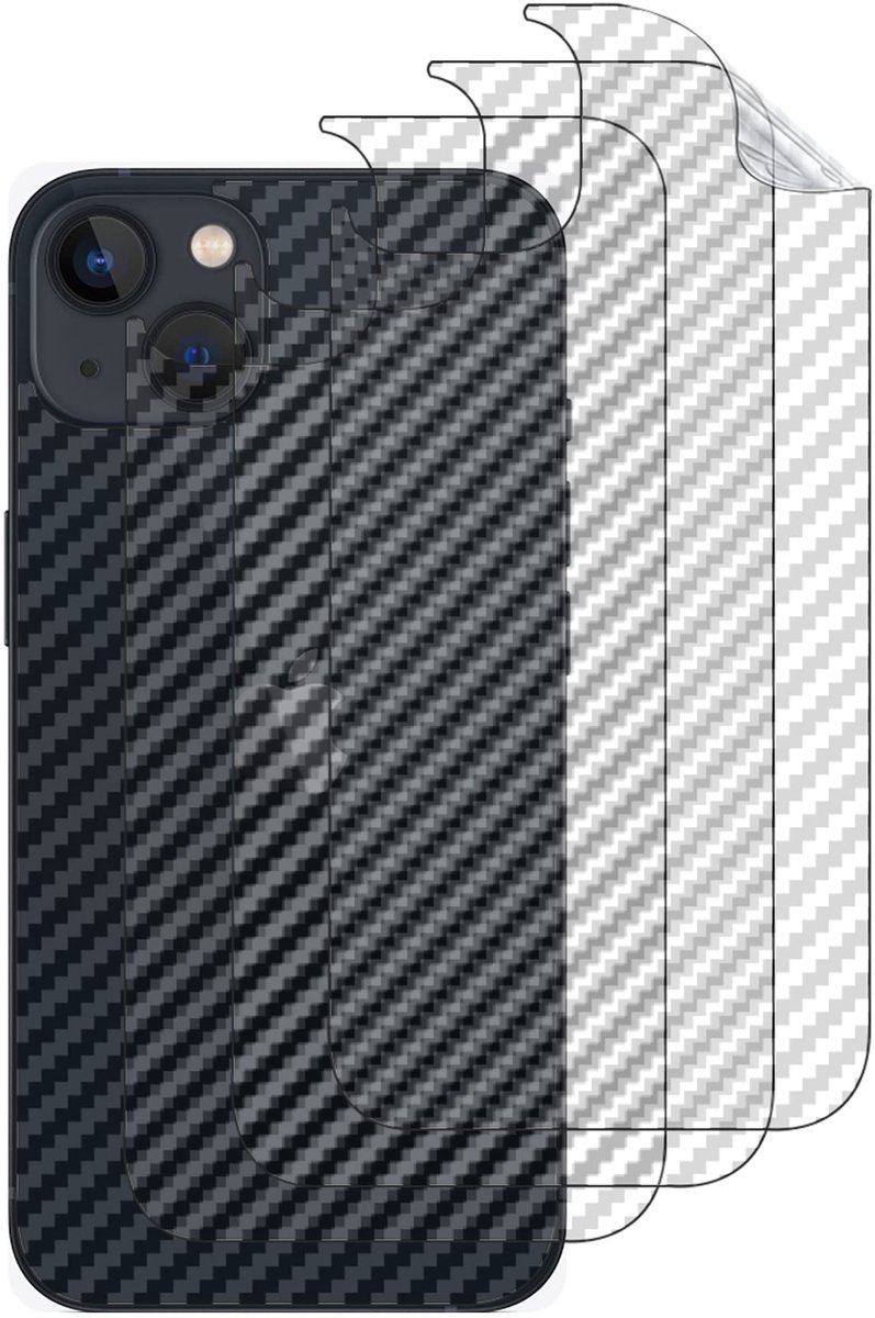 Store_7 - Rugbeschermer - iPhone 14 - Zachte TPU - Anti-kras - Doorschijnend - Anti-vingerafdruk - Geschikt voor iPhone 14