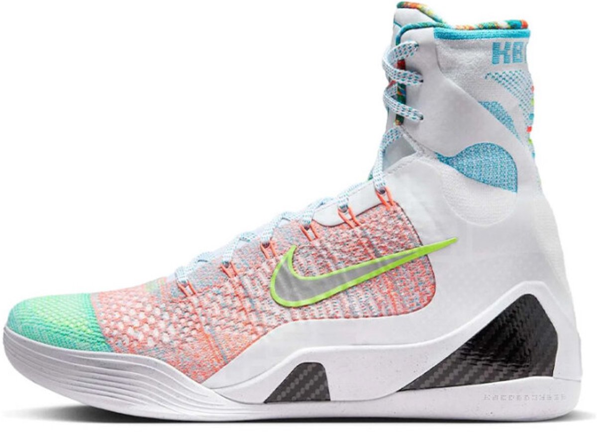 Nike Kobe 9 Elite Protro What The Blauw