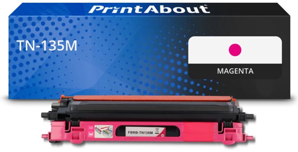PrintAbout Brother TN-135M toner magenta
