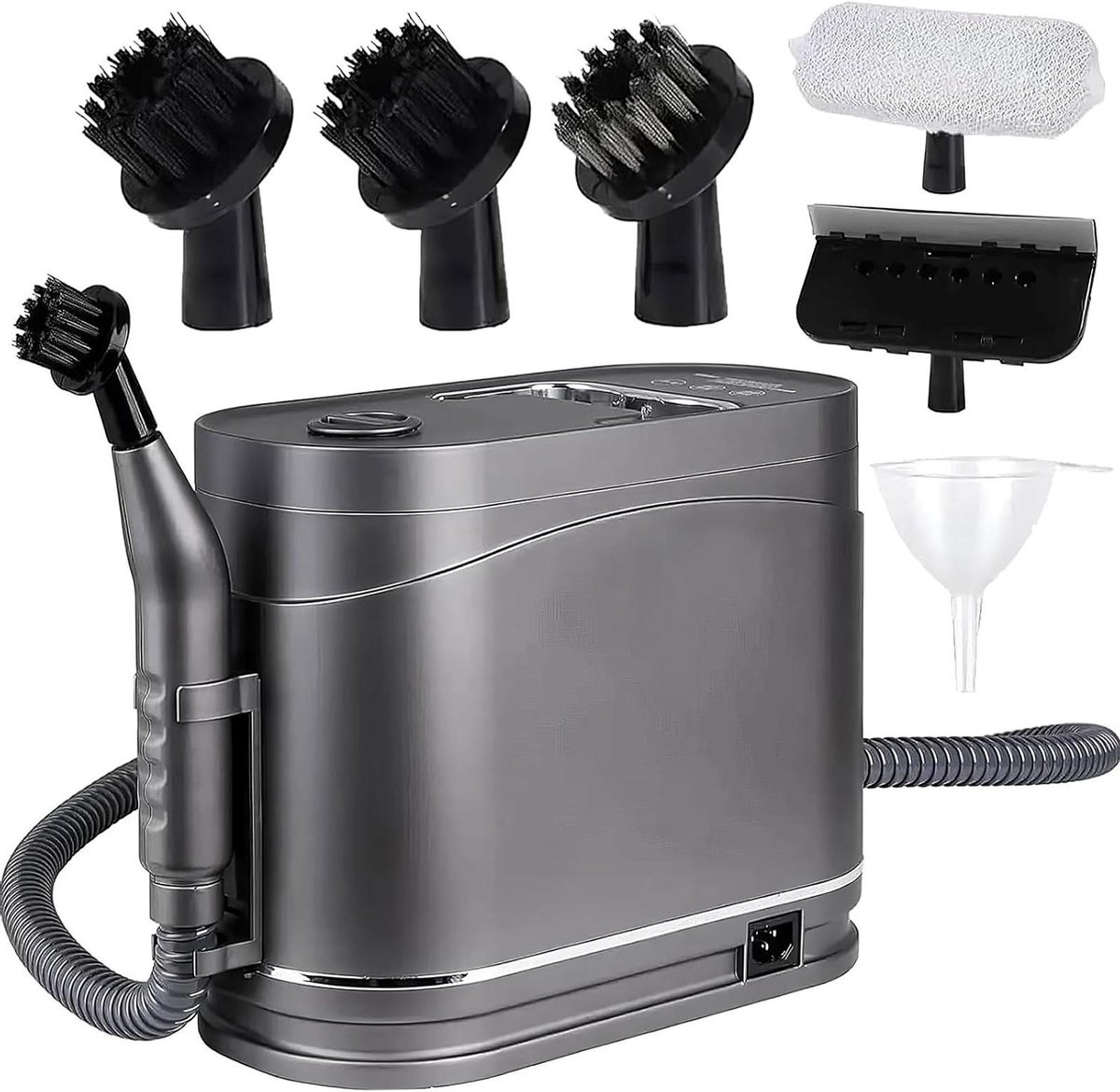 Handstoomreiniger - Stoomboot Multifunctioneel - Grondige Reiniging - 1500W Krachtige Stoom - 1.2L Watertank - Wit