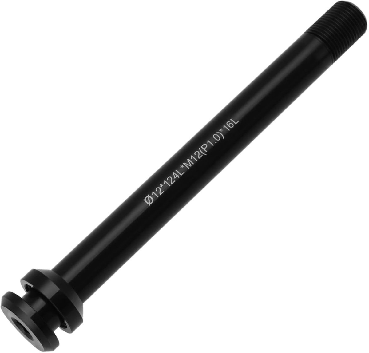 Cosensi- Thru As Aluminium 124 mm Steekas Vervangend Onderdeel Compatibel met M12x1 0 mm Ideaal voor Mountainbike Racefiets