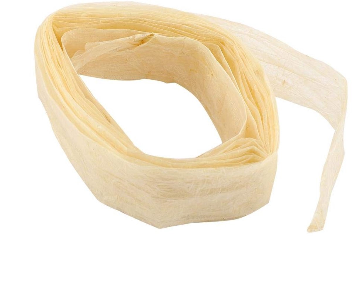 Dailygoods- Worst Omhulsel Eetbaar - Zelfgemaakte Worsten - Ham - Veilig en Niet Giftig - Lengte 2,5 m - Doorsnee 2,8-3 cm - Worsthuid