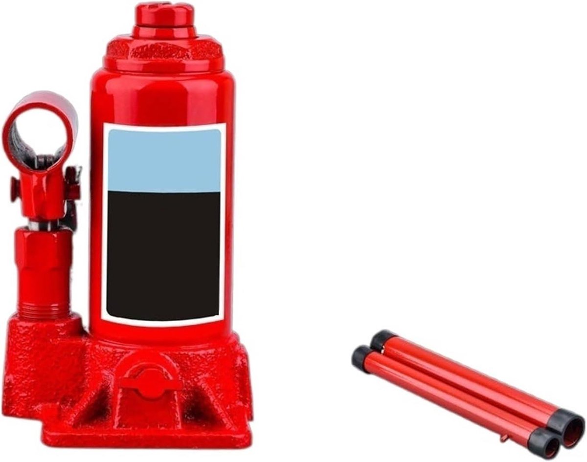 Hydraulische Autokrik - Krik Set Wagenkrik - Voertuig Onderhoud - Robuust Gietijzer - 3 Ton - One Color