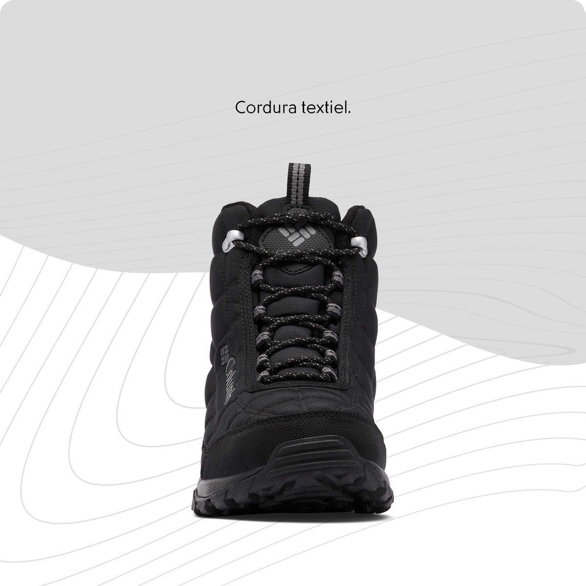 Columbia FIRECAMP™ BOOT Heren Wandelschoenen City Zwart