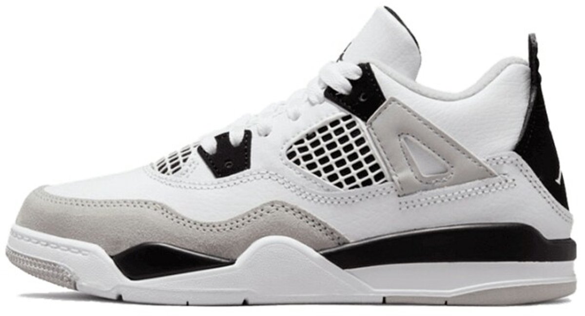 Air Jordan 4 Retro Military Black (PS) - Maat 27.5
