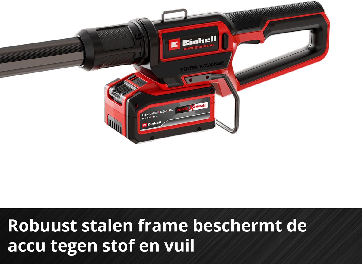 Einhell Professional Accu Tuin-Multitool GP-HC 18/5020 Li T Solo - Power X-Change - 18 V/Li-ion - Zwaardlengte kettingzaag: 200 mm - Bladlengte heggenschaar: 500 mm - Tandafstand: 25 mm - Excl. accu en lader thumbnail 5