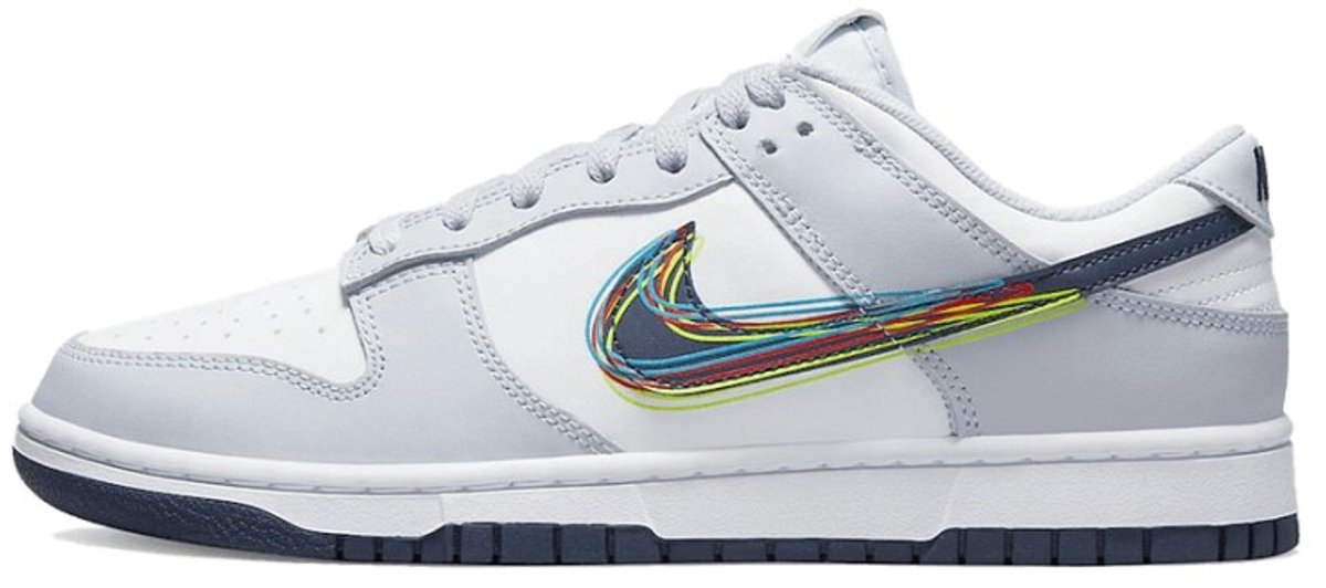 Nike Dunk Low 3D Swoosh DV6482-100 EUR Wit