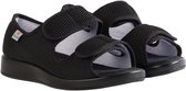 Varomed Göteborg Verbandschoen - Verbandsandaal– Orthopedische Zorgschoen met Klittenband – Wasbare Medische Schoen – Comfortbreedte Extra - Zwart – Unisex – Maat 45
