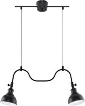 Trend24 Plafond Lamp Mare 2 - E27 - Zwart