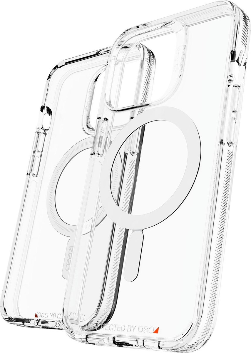 Gear4 Crystal Palace Snap D3O hoesje geschikt voor iPhone 13 Pro Max - transparant