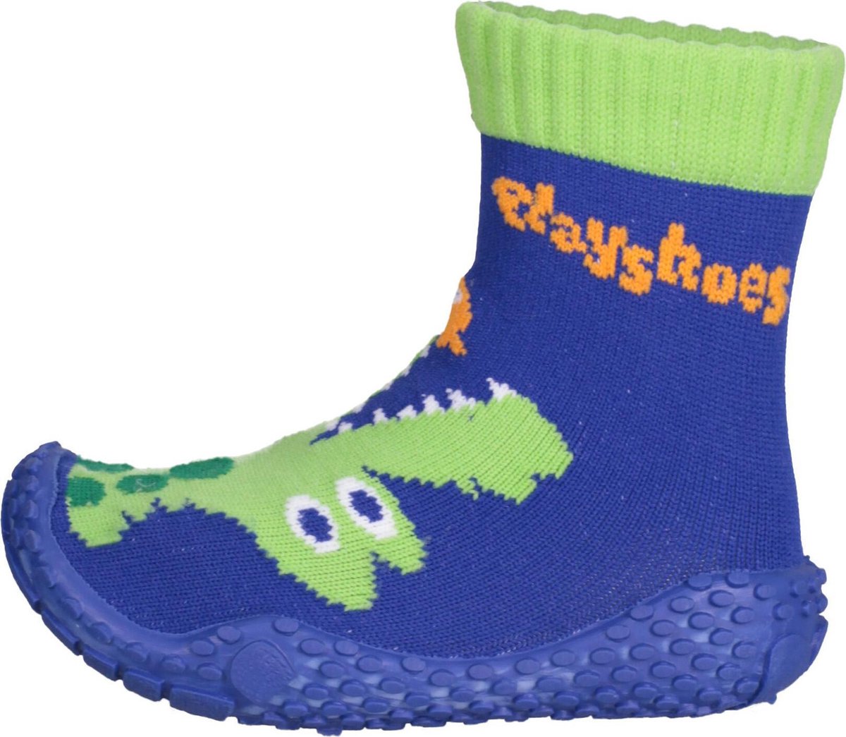 Playshoes - Watersokken met krokodil voor kinderen - Marineblauw - maat 26-27EU